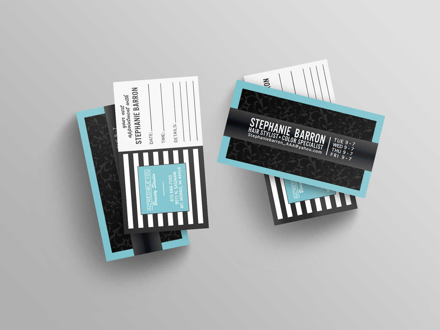 Nortwest business card mock up